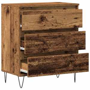 Servírovací skříň Staré dřevo 60 x 35 x 70 cm kompozitní dřevo - obrázek 5