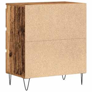 Servírovací skříň Staré dřevo 60 x 35 x 70 cm kompozitní dřevo - obrázek 8