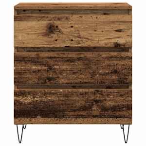 Servírovací skříň Staré dřevo 60 x 35 x 70 cm kompozitní dřevo - obrázek 6