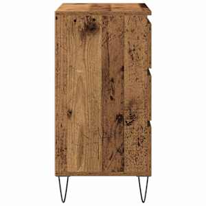 Servírovací skříň Staré dřevo 60 x 35 x 70 cm kompozitní dřevo - obrázek 7