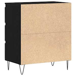 Servírovací skříň Černý dub 60 x 35 x 70 cm kompozitní dřevo - obrázek 8