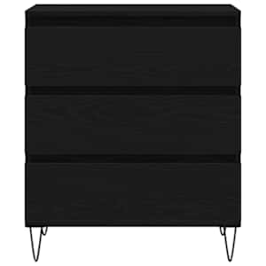 Servírovací skříň Černý dub 60 x 35 x 70 cm kompozitní dřevo - obrázek 6