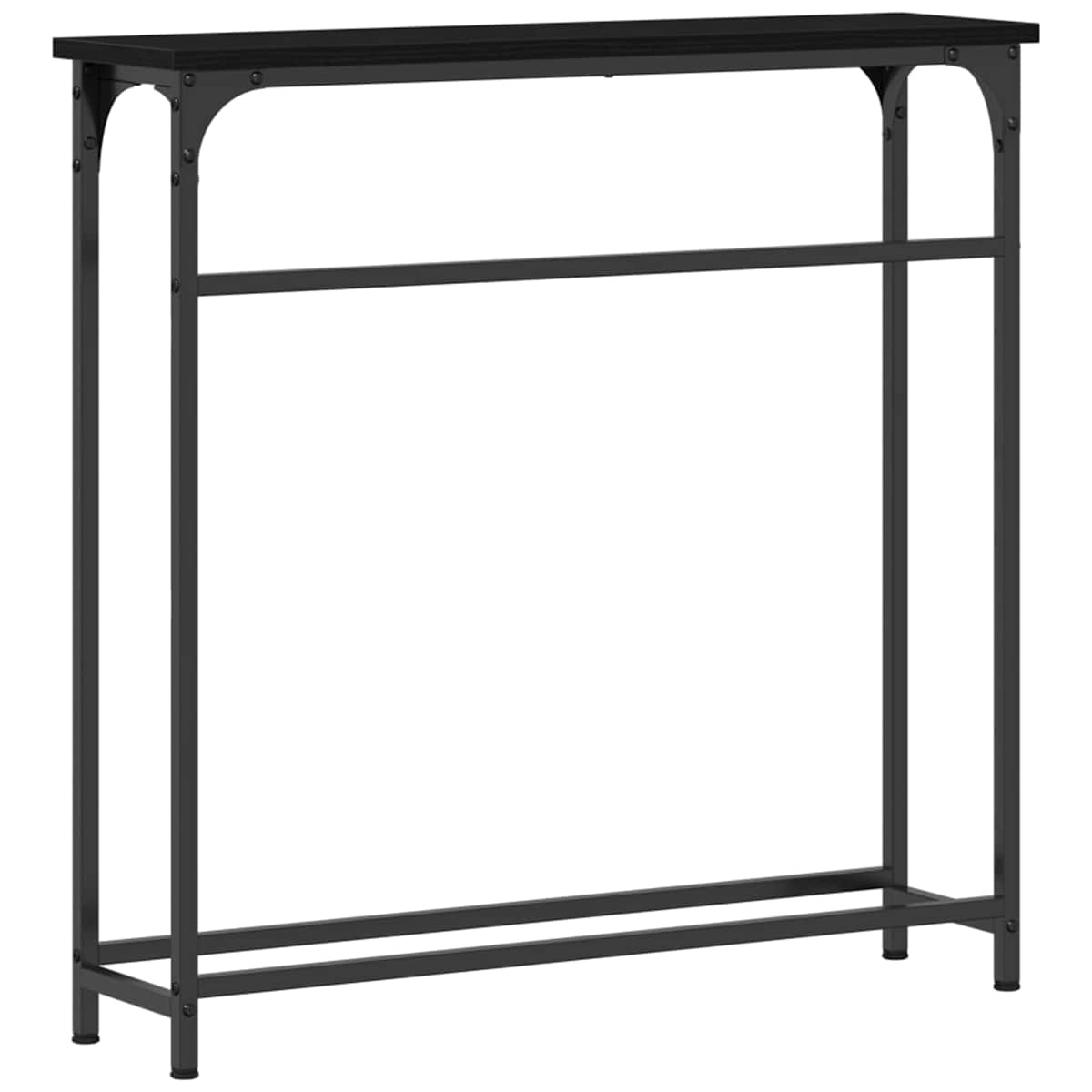 Konsolbord 75 x 19,5 x 75 cm Konstrueret træ - Billede 7