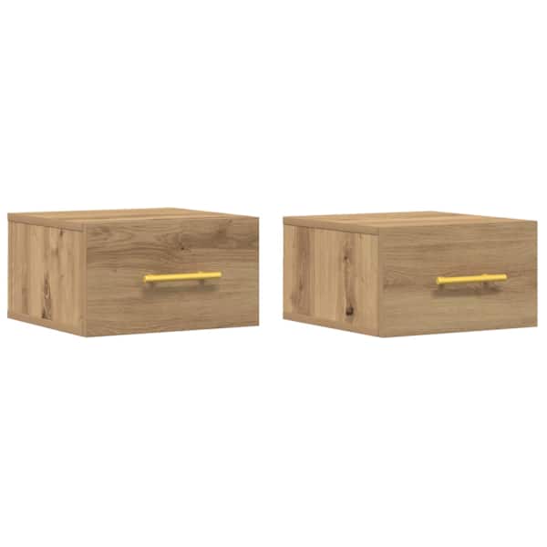 vidaXL &Ouml;&ouml;lambi kapp 2 tk 35 x 35 x 20 cm Tehispuit K&auml;sit&ouml;&ouml;puu