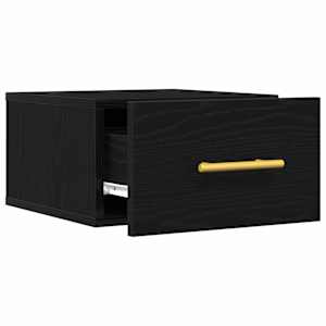 Noční skříňka 2 pcs Černý dub 35 x 35 x 20 cm kompozitní dřevo - obrázek 5
