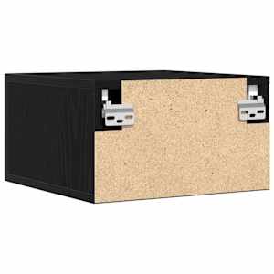 Noční skříňka 2 pcs Černý dub 35 x 35 x 20 cm kompozitní dřevo - obrázek 8
