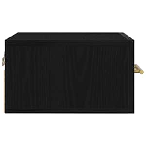 Noční skříňka 2 pcs Černý dub 35 x 35 x 20 cm kompozitní dřevo - obrázek 7
