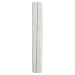 Zahradní plot oboustranný bílý 1,8 x 3 m PVC - obrázek 4