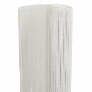Zahradní plot oboustranný bílý 1,8 x 3 m PVC - obrázek 6