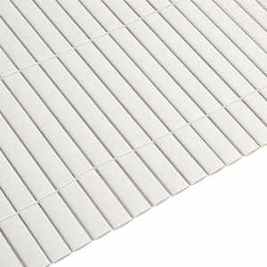 Zahradní plot oboustranný bílý 1,8 x 3 m PVC - obrázek 7