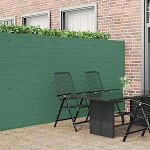 Zahradní plot oboustranný zelený 1,8 x 3 m PVC - obrázek 1