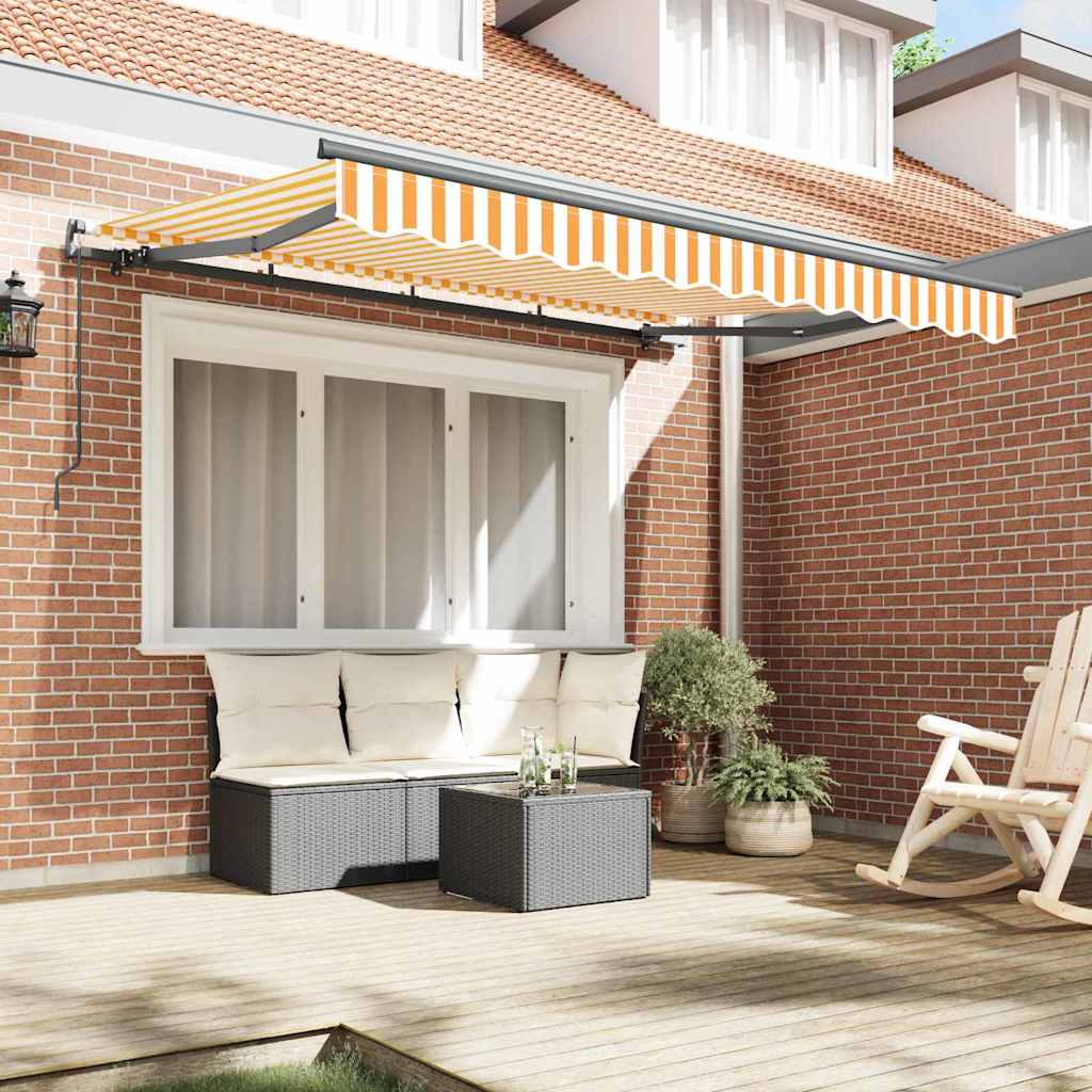 Inklapbaar Zonnescherm Geel 250 x 200 cm Stof image 3