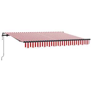 Budsorovatelné zastřešení Červená 250 x 200 cm textil - obrázek 2