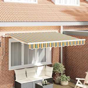 Retraktilna tenda Zelena 250 x 200 cm blago