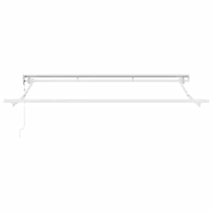 Retraktilna tenda Modra in bela 300 x 200 cm - slika 7