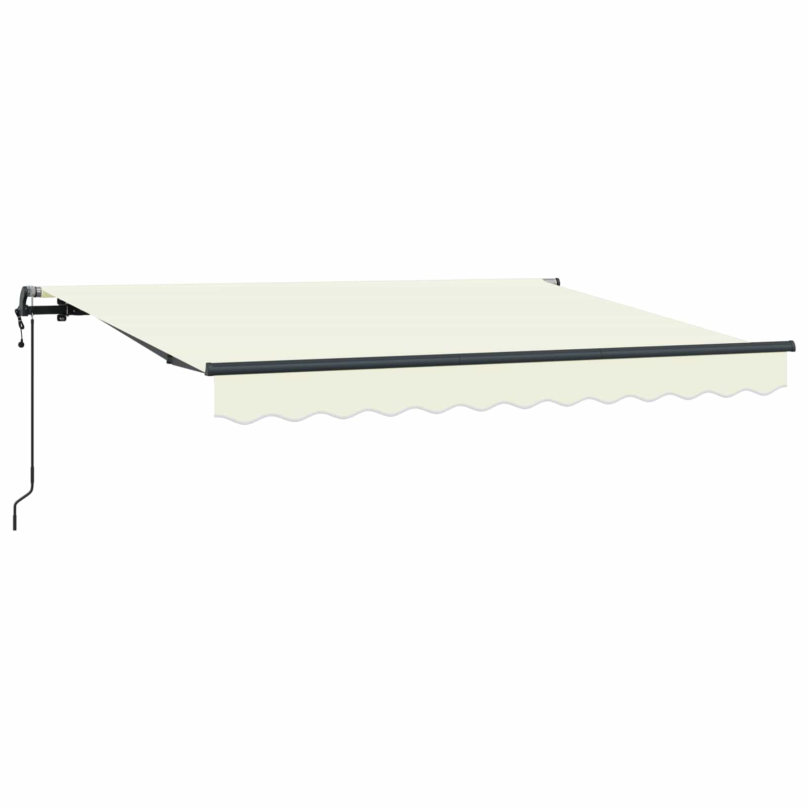 Budsorovatelné zastřešení Krémová 300 x 200 cm textil3329486