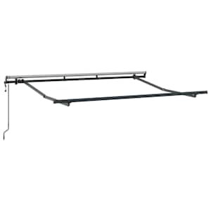 Retraktilna tenda Modra in bela 300 x 200 cm - slika 6