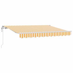 Retraktilna tenda Rumena 300 x 200 cm blago - slika 2