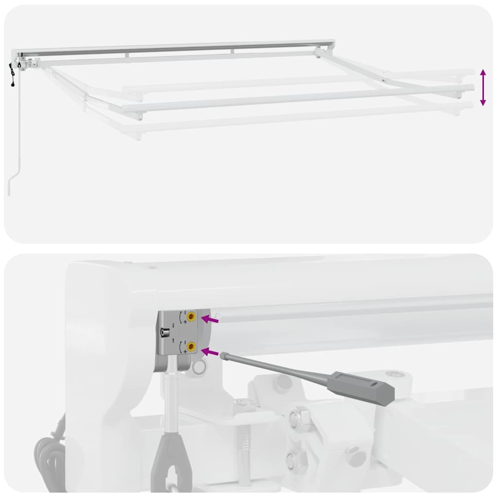Zijde Frame Multikleur 300 x 200 cm Polyester met PU-coating image 10