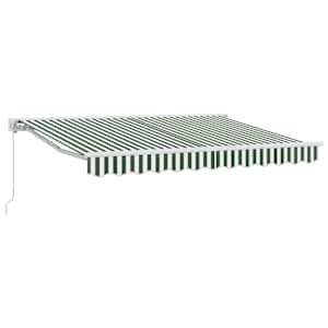 Rám markýzy Zelená a bílá 300 x 200 cm - obrázek 2