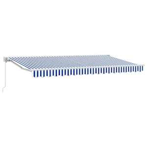 Rám markýzy Modrá a bílá 350 x 200 cm - obrázek 2