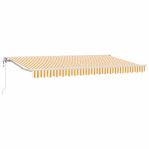 Budsorovatelné zastřešení Žlutá a bílá 350 x 200 cm - obrázek 2