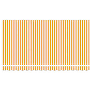 Budsorovatelné zastřešení Žlutá a bílá 350 x 200 cm - obrázek 6