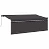 vidaXL Kokkuvolditav varikatus Antratsiit 350 x 200 cm