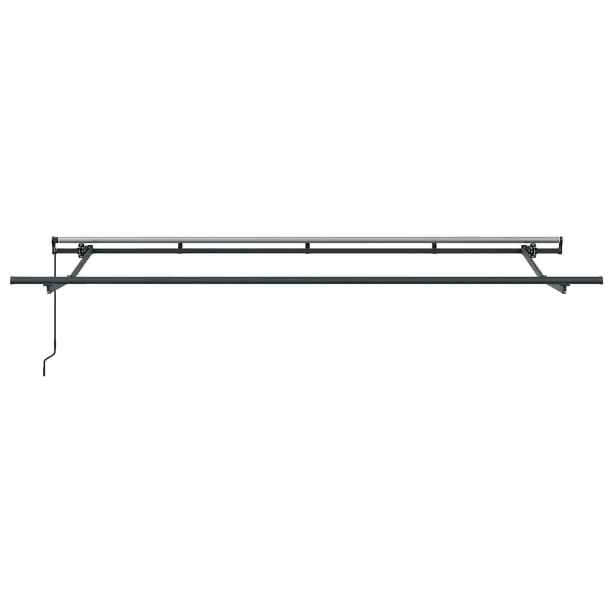 Udtrækkelig markise Antracit 350 x 200 cm - Billede 8