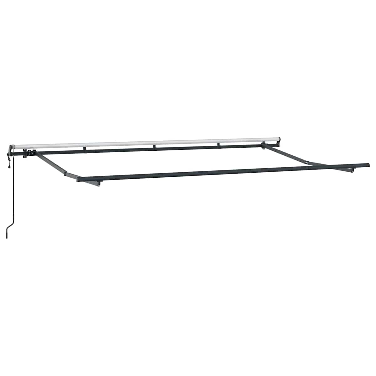 Udtrækkelig markise Antracit 350 x 200 cm - Billede 5