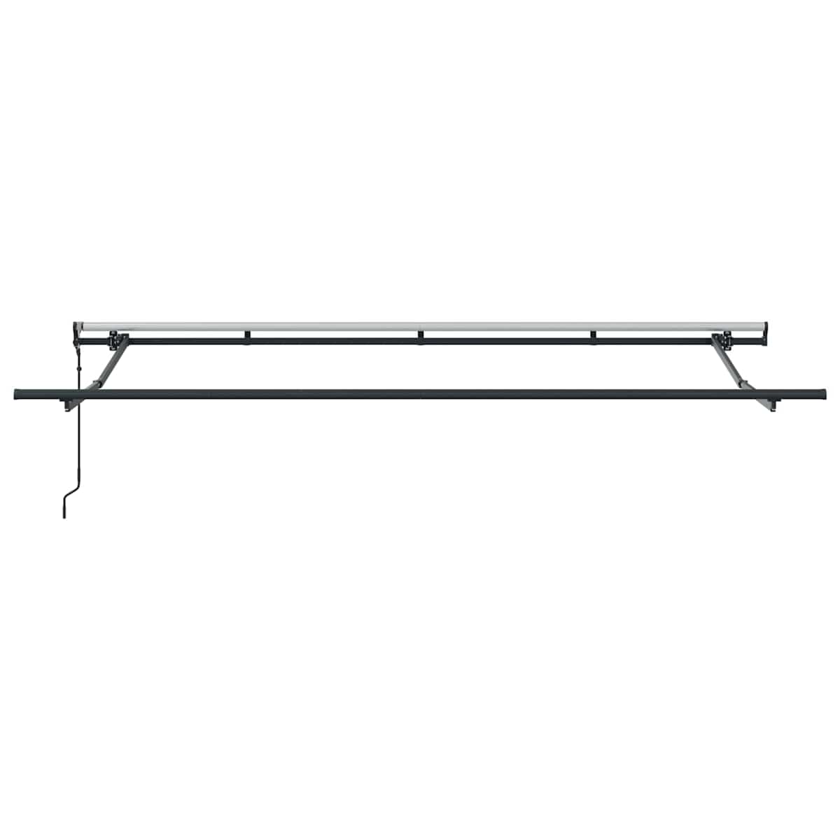 Udtrækkelig markise Antracit 350 x 200 cm - Billede 8