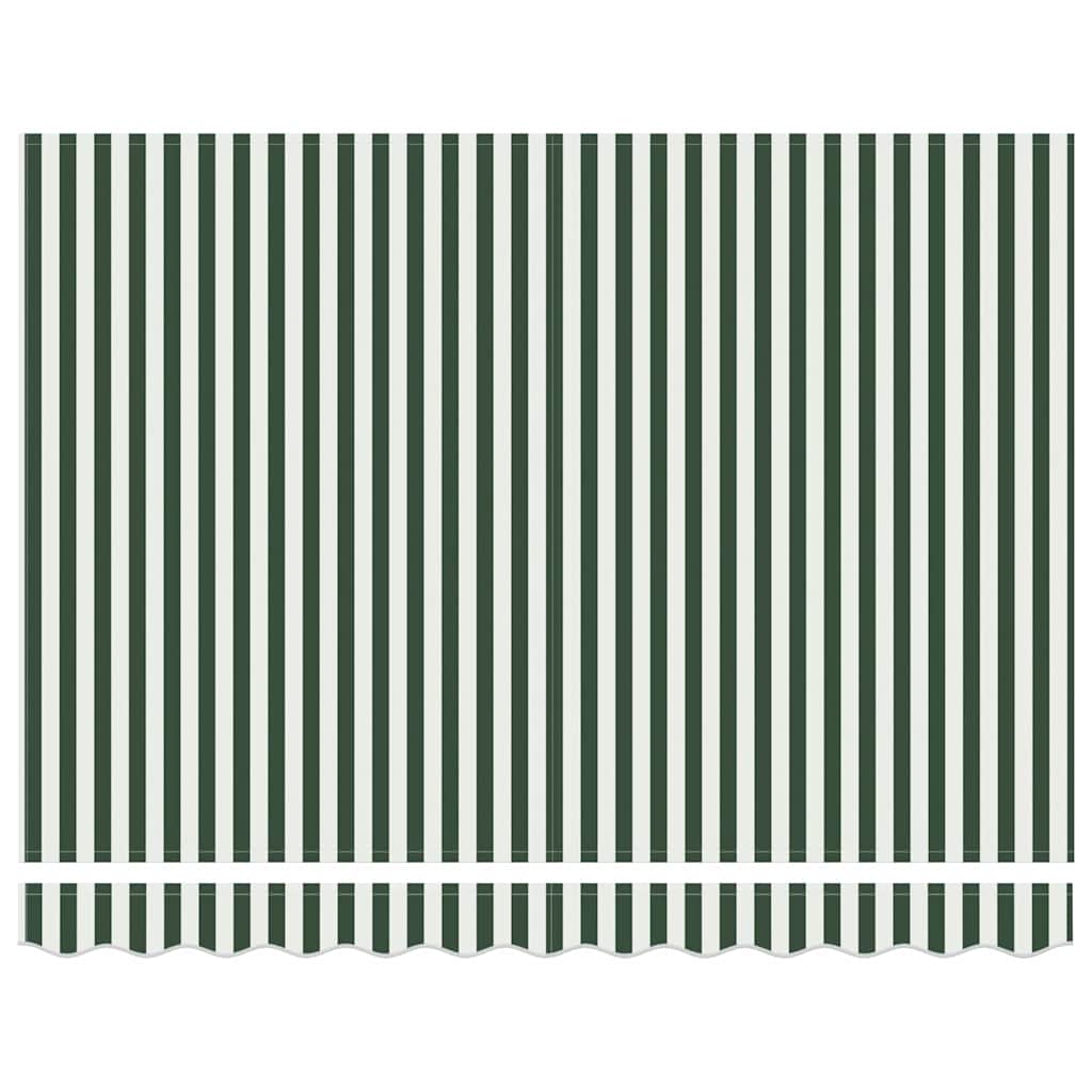 Inklapbaar Zonnescherm Groen 350 x 200 cm Stof image 7