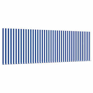 Budsorovatelné zastřešení Modrá a bílá 400 x 200 cm - obrázek 4