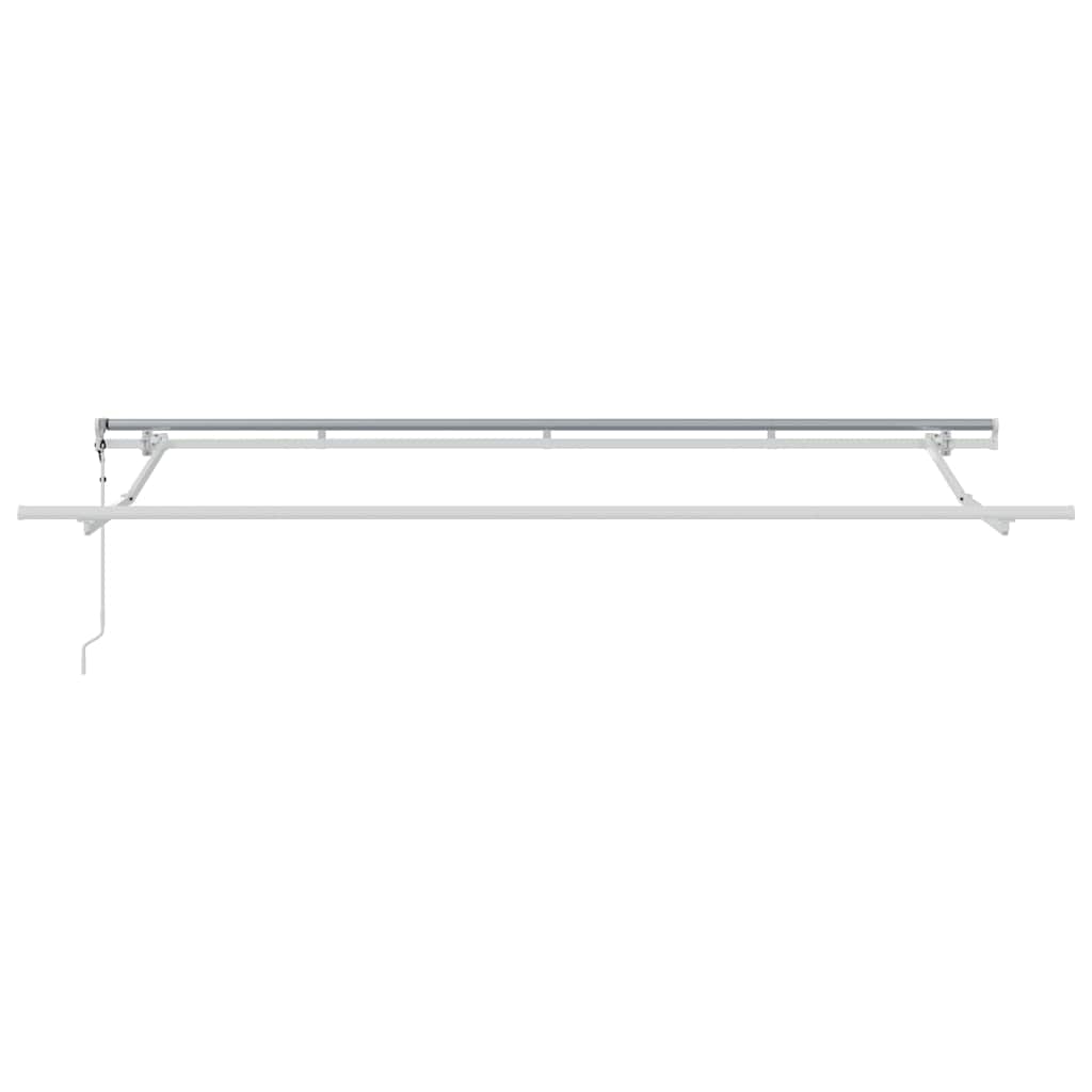 Käigukohandatav varikatus Sinine ja valge 400 x 200 cm kangas - Image 7