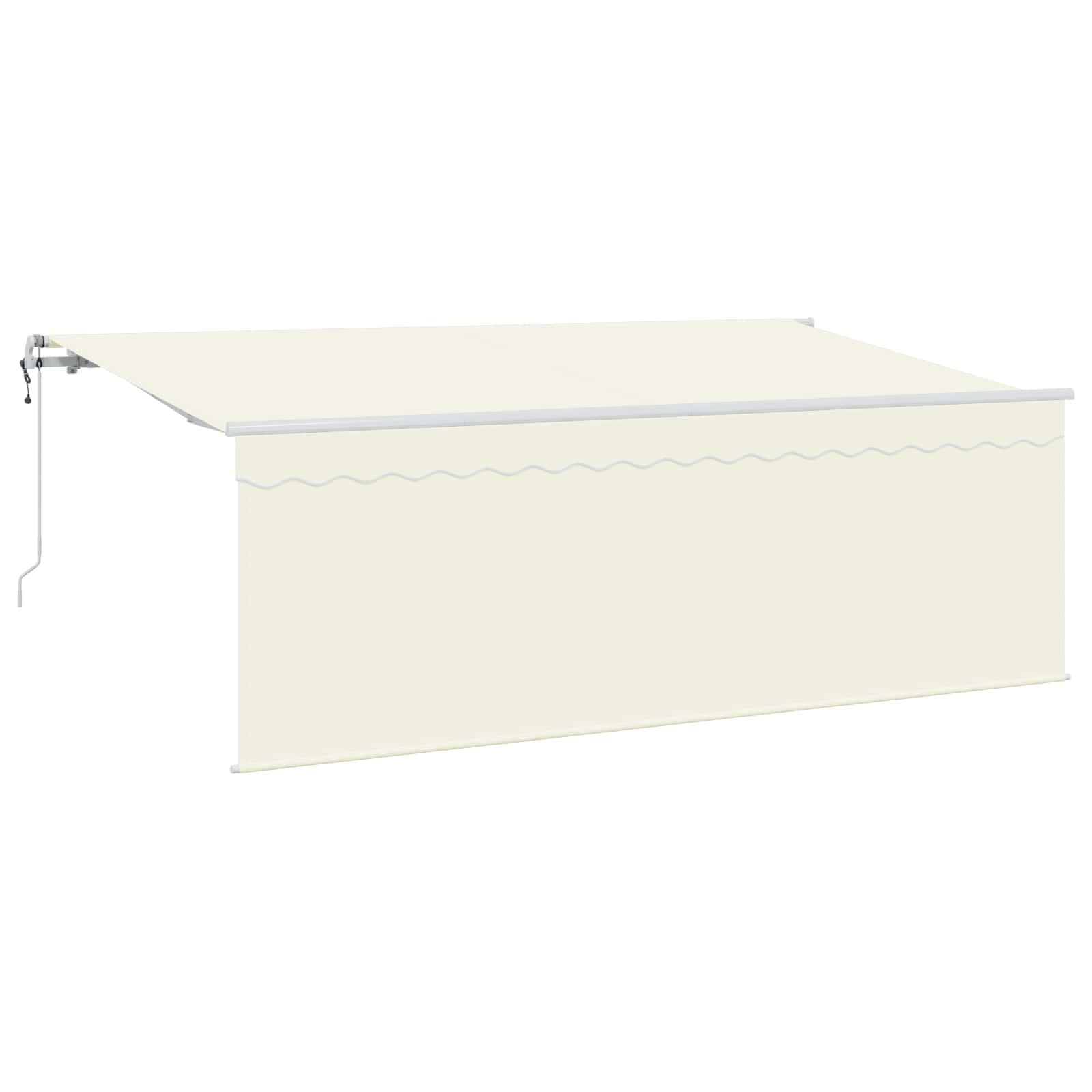 Izvelkams jumtiņš Krēmkrāsa 400 x 200 cm