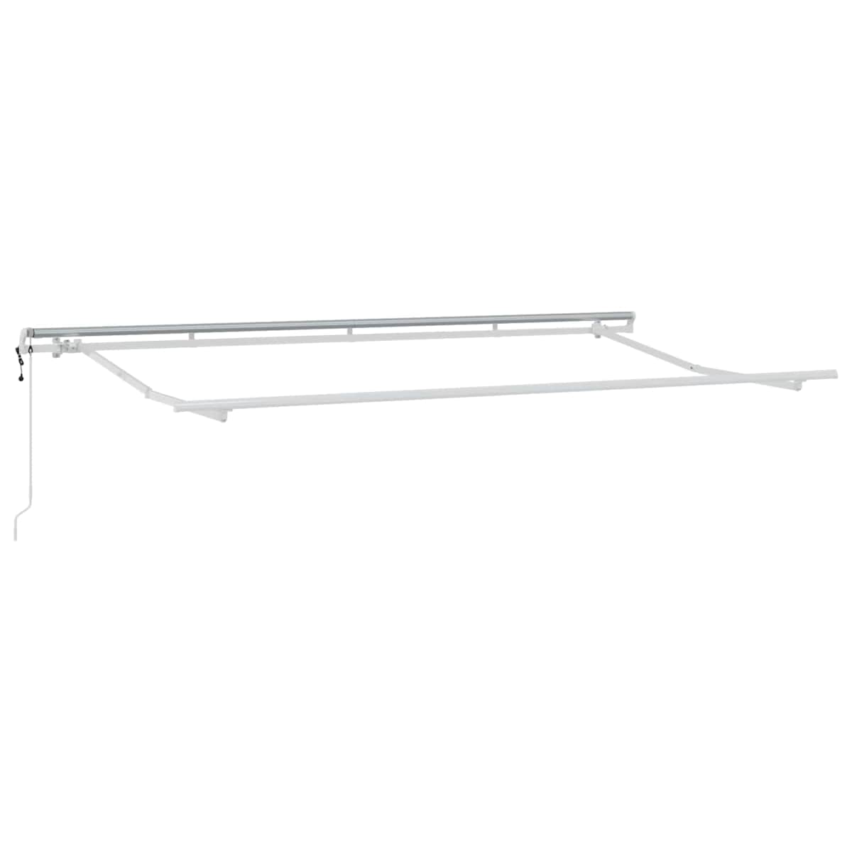 Udtrækkelig markise Antracit 400 x 200 cm - Billede 2