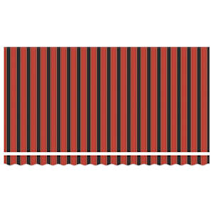 Budsorovatelné zastřešení Oranžová 400 x 200 cm textil - obrázek 5