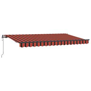 Budsorovatelné zastřešení Oranžová 400 x 200 cm textil - obrázek 2