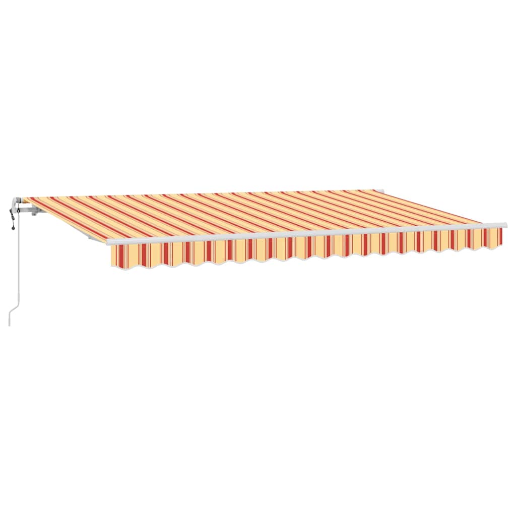 Vetoutuva markiisi Monivärinen 400 x 200 cm