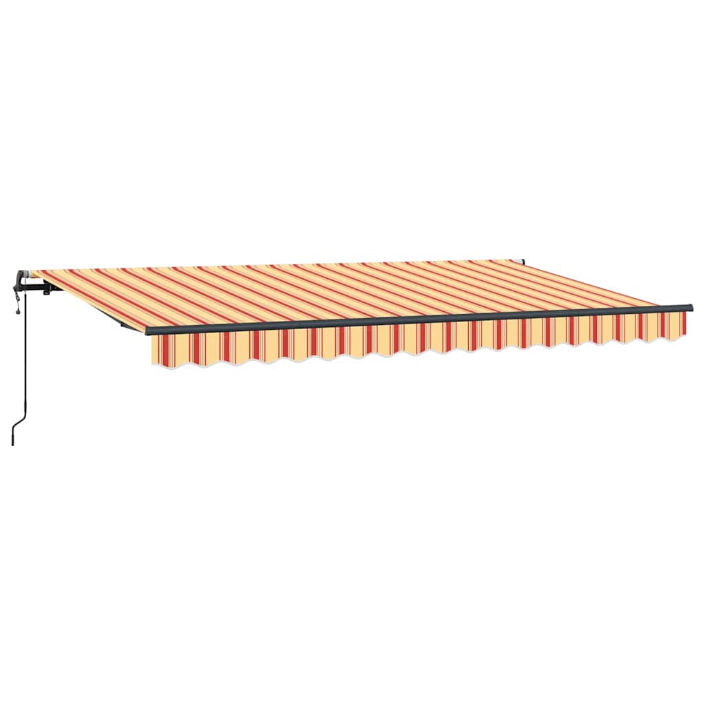 Vetoutuva markiisi Monivärinen 400 x 200 cm