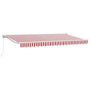 Budsorovatelné zastřešení Červená a Bílá 400 x 200 cm - obrázek 2