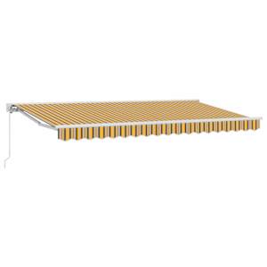 Budsorovatelné zastřešení Žlutá a Šedá 400 x 200 cm - obrázek 2