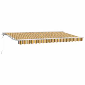 Budsorovatelné zastřešení Žlutá a Šedá 400 x 200 cm - obrázek 2