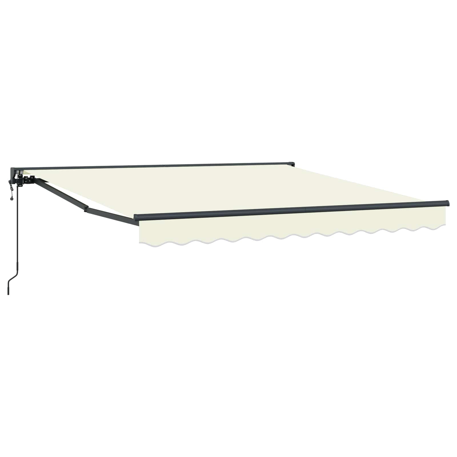 vidaXL Rám markýzy Krémová 300 x 250 cm