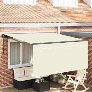 Budsorovatelné zastřešení Krémová 300 x 250 cm