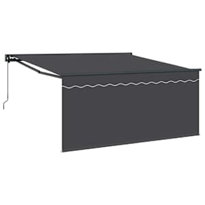 vidaXL Kokkuvolditav varikatus Antratsiit 300 x 250 cm