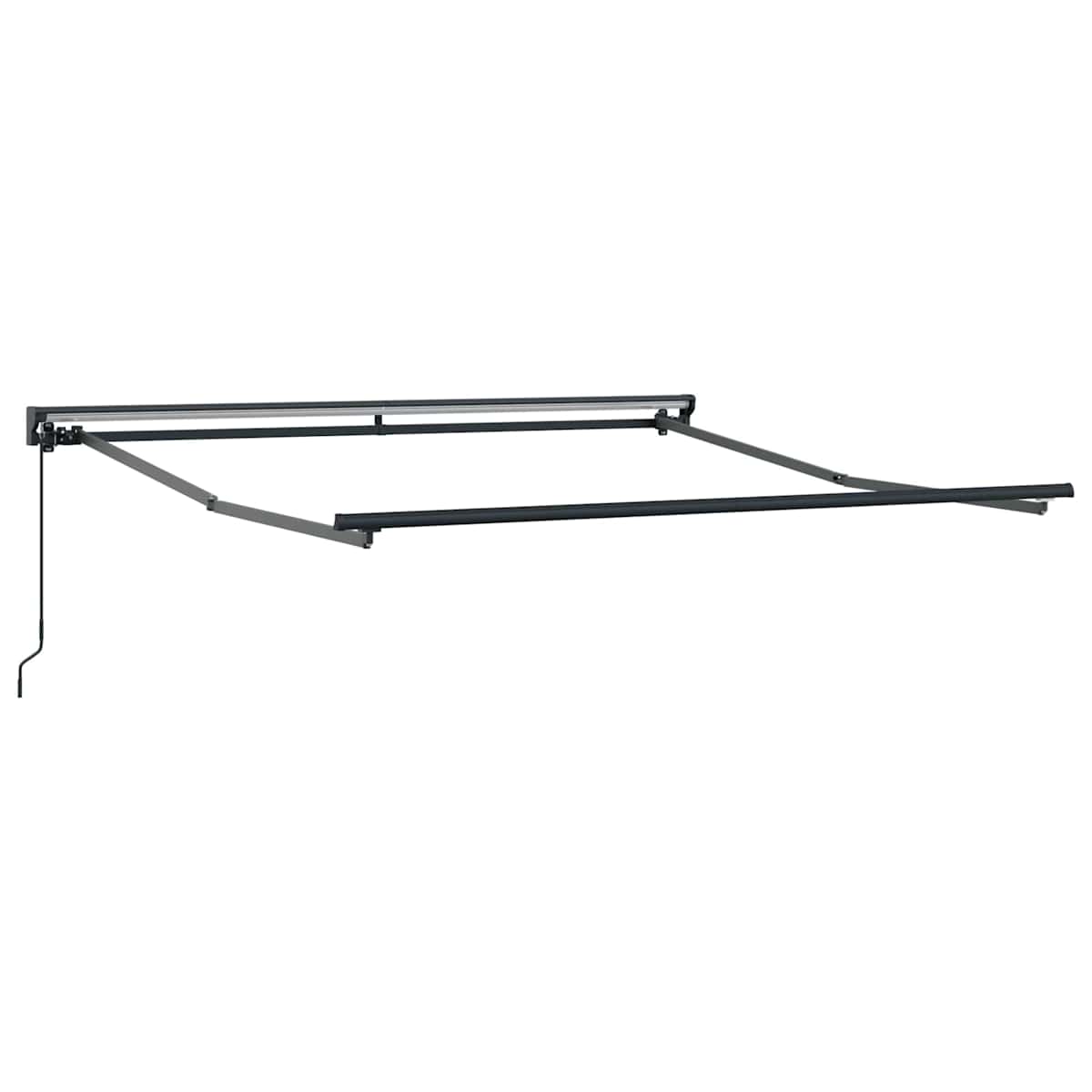 Udtrækkelig markise Antracit 300 x 250 cm - Billede 6