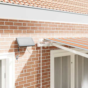 Retraktilna tenda večbarvno 300 x 250 cm Tkanina in jeklo - slika 4