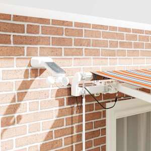 Retraktilna tenda večbarvno 300 x 250 cm Poliester in kovina - slika 4