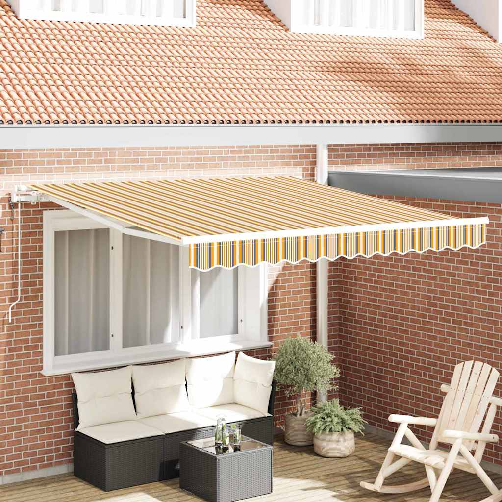 Zatemniteľná markíza Rôznofarebná 300 x 250 cm Tkanina 3330017